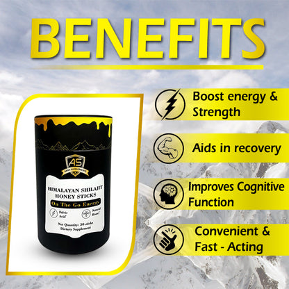 HIMALAYAN SHILAJIT HONEY STICKS