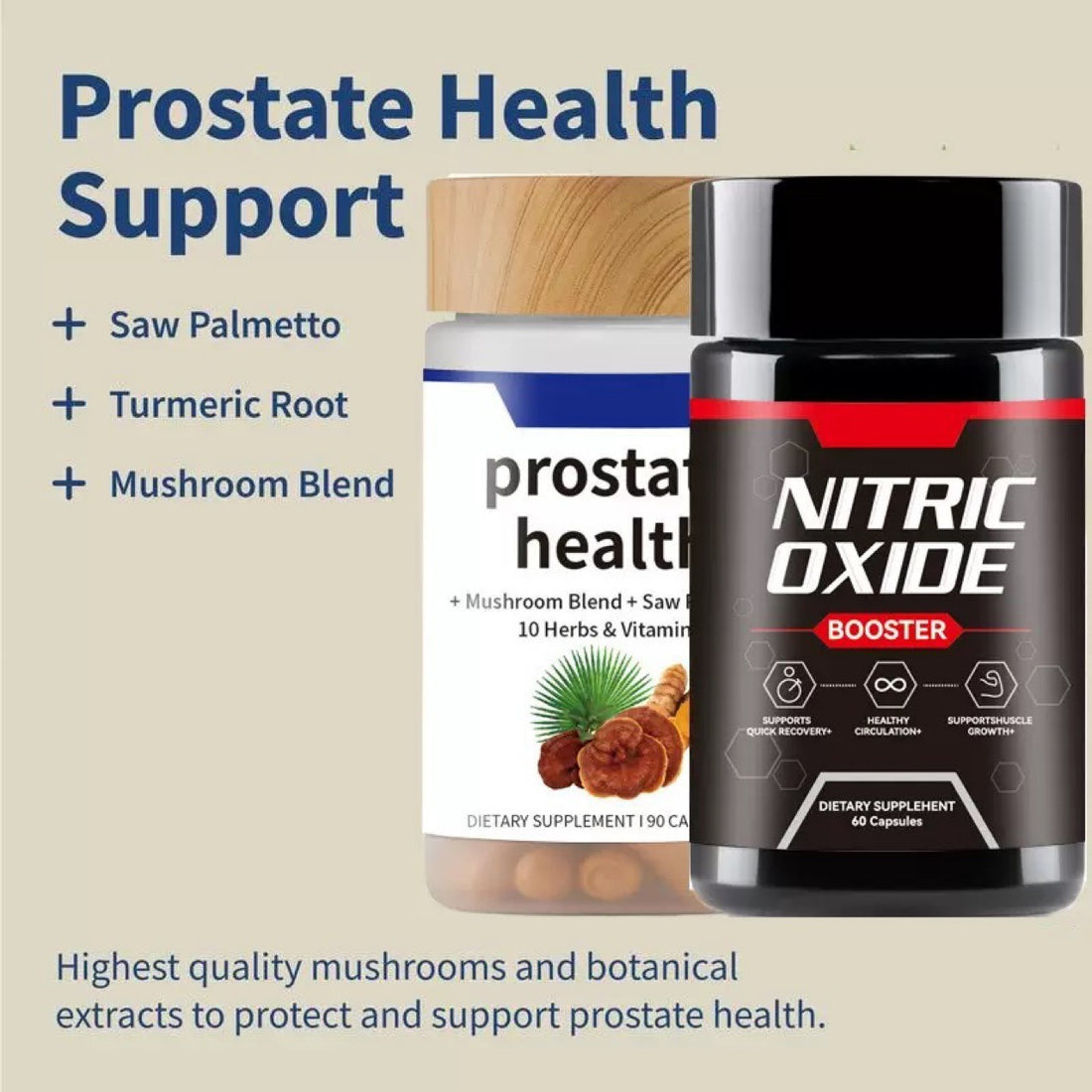 Prostate Health + Nitric Oxide Bundle