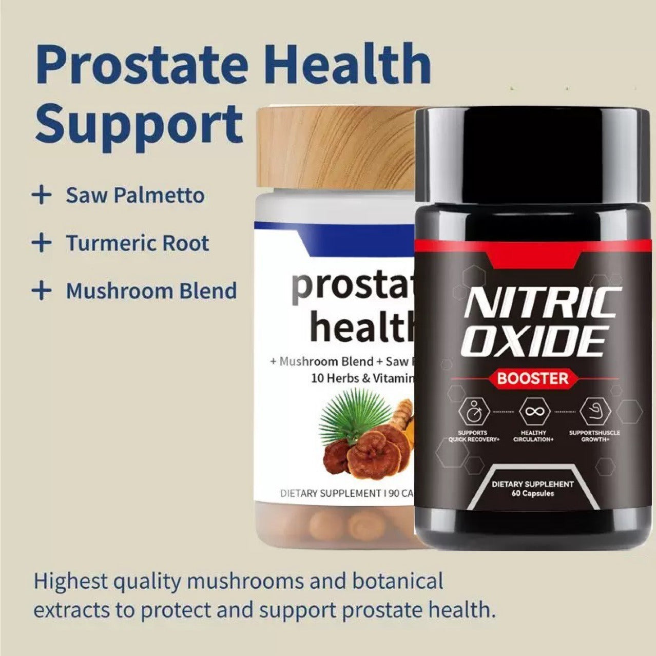 PROSTATE HEALTH + NITRIC OXIDE BUNDLE