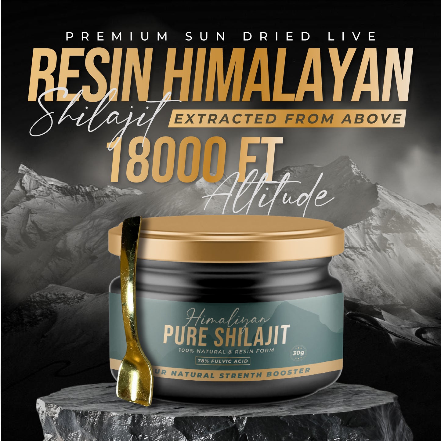 PURE HIMALAYAN SHILAJIT